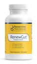 Nutricionais pesquisadas RenewGut - Complexo GI para apoiar o revestimento de tripas, níveis saudáveis de histamina e saúde digestiva - Colágeno Peptídeos, Carnosina de zinco, DGL & N Acetil Glucosamina (120 Cápsulas)