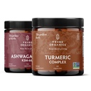 TRIBE ORGANICS Balance Duo - KSM-66 Ashwagandha 120ct + Complexo de Curcumina C3 120ct