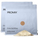 ProMix Nutrition Whey Protein Powder, Unflavored - Grama-Fed - - Pós treino Fitness & Nutrition Shakes, Smoothies, Baking & Cooking Recipes - Gluten-Free & Keto-Friendly - 5 libras (Pacote de 2)