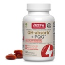Fórmulas Jarrow QH-Absorb + PQQ - 60 Softgels - Suporta Biogênese Mitocondrial, Produção de Energia e Saúde Cardiovascular - Até 60 Servidores