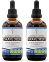 Segredos da Tribe Grape Seed Tinture Alcohol-free Liquid Extract, Grape (Vitis Vinifera) Secou Seed Seed (2x4 FL OZ)