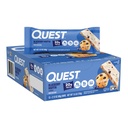 Quest Nutrition Blueberry Muffin Protein Bares, 20g Protein, 2g Sugar, 5g Net Carb, Gluten Free, Keto Friendly, 12 Count