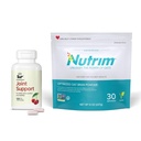 Sur Nutrim Aveia Bran Pó com 750mg Beta Glucan por suporte conjunto de serviço FruiteX-B Tart Cherry Cápsulas Bundle