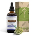 Segredos da Alcachofra Tribo USDA Orgânico Extrato Livre de Álcool, Drops de Ervas de Alta Potência □ Feito a partir de 100% certificado Alcachofra Orgânica (Cynara Scolymus) Folha seca 4 oz