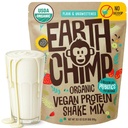 TerraChimp Organic Vegan Protein Powder - com Probióticos - Não OGM, Dairy Free, Não Whey, Planta Based Protein Powder for Women and Men, Gluten Free - 26 Servings 32 Oz (Plain & Undoced) No Scoop