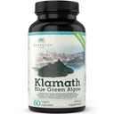 Premium Klamath Lago Azul Verde Algas - Mais poderoso do que espirulina e chlorela Suplementos □ Puro clorofila rico Superalimento, Fonte de orgânico Klamath Lago, 500mg, 60 Cápsulas Vegan