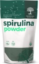 Raízes ancestrais - espirulina orgânica em pó (5 onças) USDA Certificado Vegan Spirulina em pó I 100% Puro Superfood para Optimal Health & Imune Support.