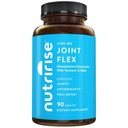 NutriRise Glucosamina Condroitin Quercetin & HSH com Curcumina Cúrmica 2100mg Tripla Força Suplemento Conjunto de Apoio para Mulheres e Homens com Boswellia & Bromelain, Glúten Livre, Não OGM, 90 Contagem