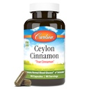Carlson - Ceilão Canela, Suplementos de Canela, 500 mg, Canela Extrair comprimidos, Ceilão Canela Cápsulas, 90 Cápsulas.