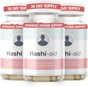 IBDassistTM Hashi Ajuda suporte tireóide para mulheres e homens - Suplemento tireóide para doença de Hashimoto e hipotireoidismo* - com Ashwagandha, selênio, zinco, vitaminas essenciais e mais - 30 cápsulas (3 embalagem)