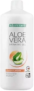 LR Lifetakt Aloe Vera Bebendo Gel Peach Sabor Cuidados de saúde Mulheres Homens Bebem Todos os Dias Tratamento Natural - 1000 ml./33.3 fl.oz
