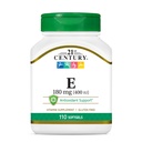 Século XXI E 400 I.U. (Dl-Alpha) Softgels, 110 Count (Pacote de 2)