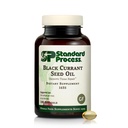 Processo padrão Semente de groselha preta Suplemento dietético - Suporte imune saudável sem glúten - Cuidado de tecido natural - 180 Softgels