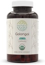 HerbEra Galangal 120 Cápsulas, 500 mg, USDA Organic Galangal (Alpinia Galangal) Raíz Seca (120 Cápsulas)
