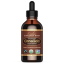 Ceilão Canela Loja CinnaGoldTM Orgânico Ceilão Canela (100% certificado) Suplemento, Extrato Líquido de Alta Potência, 4 onças. – Super Antioxidante