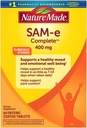 Natural Made SAM-e Complete 400 mg - 60 Comprimidos Entéricos Revestidos