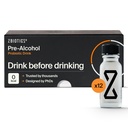 ZBiotics — Sinta-se melhor depois de beber, acorde refrescado, apoiado pela ciência, patenteado probiótico para manhãs mais fáceis, viagens-amigas, 12 pacotes de garrafas de 0,5 Fl Oz