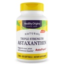 Origem saudável Astaxantina 12 mg (Natural, Astapura, Tripla Força, Não-GMO, Glúten Livre, Suporte ocular, Suporte Conjunto, Suporte Imune), 60 Softgels