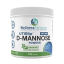 Agora novo ITU-Slip D Mannose não OGM fonte orgânica pó frasco 130g.