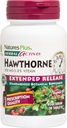 Naturezas Plus Herbal Actives Hawthorne - 300mg, 3,2% Vitexin, 30 Tablets Vegan - 30 Servimentos