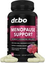 Suplementos de menopausa para as mulheres Suporte Pílulas - Alívio de menopausa natural para flashes quentes, suores noturnos e swings de humor com Dong Quai, Chasteberry & Black Cohosh - equilíbrio hormonal para as mulheres Suplemento