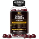 EFICAZ NUTRA Shilajit Gummies 1000mg Ure Shilajit Resin for Energy, Brain & Immunity (Suplemento para homens e mulheres) Suplemento para homens e mulheres (sem açúcar), Vegan, Gluten-Free (sem glúten)
