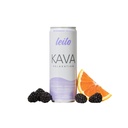 LEILO Kava Powered Sparkling Relaxation Drink BlackBerry Laranja 12-Pack – Bebidas calmas não-ALC