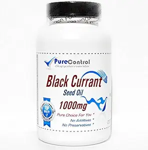 Óleo de Sementes de Groselha Negra 1000mg // 180 Cápsulas // PureControl Supplements