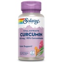 SOLARAY Super Bio Curcumin 250mg Extrato de Raiz de Açafrão, 95% Curcuminoides