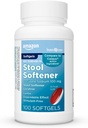 Cuidados Básicos Maciador Laxante, Docusato de sódio 100 mg, Softgels, Para alívio da constipação, 100 contagem