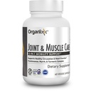 Organixx Joint & Muscle Care Organic Turmeric Supplement, 3-em-1 Frankincense, Turmeric and Myrrh Joint Support Suplemento Body Care Cápsulas, Suporta Inchaço, Tensão, 60 Cápsulas