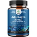 Herbal Adaptogen Mood Support Supplement - Suplemento calmante Adaptogens para stress & gestão de cortisol com Ashwagandha Rhodiola Rosea & Maca Root - Vegan Non GMO & Daytime Friendly -120ct
