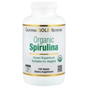 California Gold Nutrition Certified Organic Spirulina, USP Verified, USDA Organic, Non-GMO, 500 mg, 720 comprimidos vegetarianos