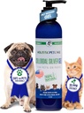 Gel de prata coloidal – Gel de cura natural para animais de estimação, fórmula não irritante para irritações da pele, abrasões menores, e secura, calmante e gentil, 8 oz garrafa