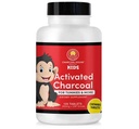 Charcoal House Chewable Ativado Charcoal Tablets para crianças □ Natural, Vegan, Non-GMO & Gluten Free □ para dentes, Estômago, Gás & Náuseas