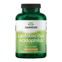 Swanson Lactobacillus Acidophilus Probiótico para Adultos à procura de apoio digestivo diário e Bowel Saúde com 1 bilhão UFC - Resistente ao ácido (250 Cápsulas)