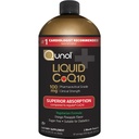 Qunol Liquid CoQ10 100mg, Absorção Superior Forma de Suplemento Natural de Coenzima Q10, Antioxidante para a Saúde do Coração, Aroma de Abacaxi Laranja, 60 porções, 20,3 oz garrafa