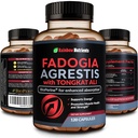 115,000mg Fadogia Agrestis com Tongkat Ali + BioPerine® [Max Absorção] - Suporta resistência, força, foco, saúde muscular e recuperação, unidade e desempenho - Não-GMO & Made in USA - 120 V Cápsulas