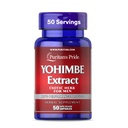 Puritan's Pride Yohimbe Exotic Herb para homens 250 mg (1000 mg equivalente), Suplemento dietético, 50 Cápsulas de libertação rápida
