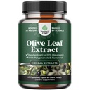 Potent Olive Leaf Extract Cápsulas - Suplemento antioxidante de alta resistência com folha de azeitona pura com 20% Oleuropein - Herbal Heart Health Supplement - Vegan Non-GMO & Gluten Free (2 Mês de fornecimento)