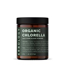 Erbologia chlorela orgânica em pó 3,2 oz - 45 Servos - Sustentável Fonte em Espanha - Limpeza do corpo e suporte de imunidade - Rico em clorofila, B vitaminas, ferro e fósforo - Vegan - GMO-livre