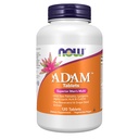 Now Foods Supplements, ADAMTM Multivitamin masculino com serra Palmetto, Licopeno, Ácido Alfa Lipóico e CoQ10, além de Resveratrol Natural e Extrato de Sementes de Uva, 120 comprimidos