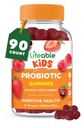 Crianças Probióticos Gummies 2 bilhões de UFC Grande degustação de chicletes probióticos para crianças para Gut Saúde, Suporte Digestivo, e Imune Suporte