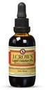 Solução de Iodo de J.CROW® Lugol 2% 2 oz (1 garrafa) – Iodo Premium & Iodeto de Potássio Líquido, Glúten &, Extrato de Brino Natural sem Álcool, sem expiração
