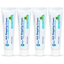 (4 Pack) Globe Comichão de força extra parar Anti-Itch Cream 1.5 Oz com Bloqueador de histamina, Difenidramina HCl Analgésico tópico & Zinco Acetato Proteção da pele para alívio da maioria Coceira ao ar livre