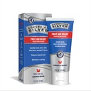Gel de primeiros socorros soberano prata - Argentum Metallicum Gel Wound Care Support, Cuidado tópico da pele para irritações menores da pele com bomba conveniente - 2 fl oz (59 ml)