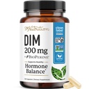 DIM Supplement 200 mg (120 Ct) ; Estrogênio Balance para Mulheres e Homens ; Equilíbrio Hormônio , Suplementos Hormonal Acne , Menopausa , Antioxidante e Suporte PMS ; Não-GMO , Vegan , Suprimento de 4 Mês de Soja