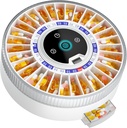 Dispensador de comprimidos automático Bluetooth Windtrace® para idosos com alarme, Dispensador de comprimidos inteligente com 31-Slot, Dispensador de medicação de impressão digital e bloqueio duplo mecânico, Máquina de dispensador cronometrado para idosos