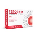 LCE Cápsulas de Ferro Lipossômico – 30mg Ferro Elemental com Vitamina C – Suplemento Gentil para Mulheres e Homens – Cápsulas Vegan Fácil de Lavar, 30 Contagem
