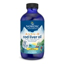 Nórdico Naturals Ártico-D Bacalhau Óleo de fígado, Limão - 8 oz - 1060 mg Total Omega-3s + 1000 UI Vitamina D3 - EPA & DHA - Coração, Cérebro, Osso, Imune e Suporte ao Mood - Não-GMO - 48 Servimentos